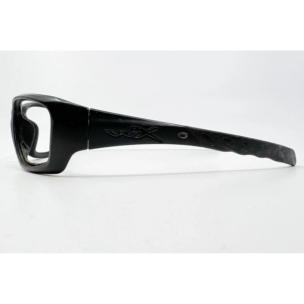 Wiley X Z87-2+ Safety Eyewear Men Black Wrap Frame 63-17-120